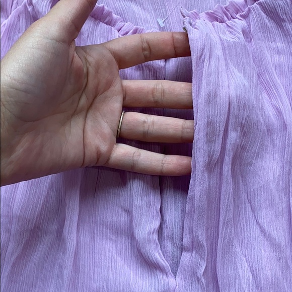Zara Purple Blouse - Picture 7 of 13
